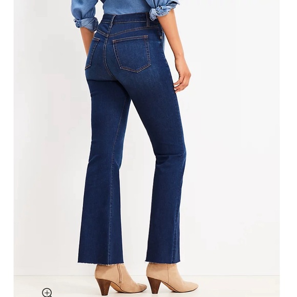LOFT High Rise Slim Flare Jean - Picture 3 of 15